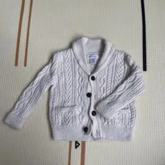 Ralph Laurenケーブル編みニットカーディガン 12m