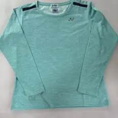 YONEX ミントグリーン 長袖Tシャツ Ｌ