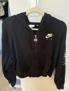 Nike AIR クロップドパーカー G ブラック