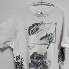 激レア 90s デッドストック ダリ マルチプリント アート Tシャツ