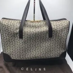 希少　極美品　セリーヌ　バニティ　大容量　ゴールド金具　旅行　ハンドバッグ