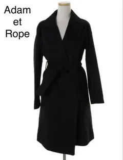 Adam et Rope アンゴラ混ウールコート