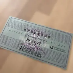 ゼビオホールディングス 株主優待 10%OFF 割引券 クーポン