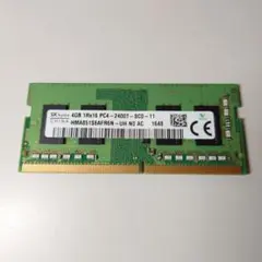 SKhynix 4GB ノートPC用メモリ DDR4-2400T