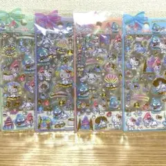 サンリオ　うるちゅる　ボンボンドロップシール　ぷっくりシール　立体シール