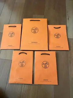 最終値下げ　エルメス　紙袋　ショッパー５枚セット