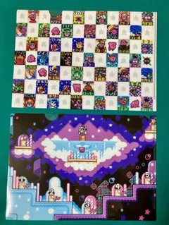 ヴィレッジヴァンガード 星のカービィ A5クリアファイル 2枚セット 特典