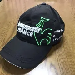 le coq sportif キャップ　ブラック