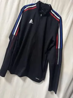 adidas アディダス トラックジャケット AEROREADY 黒 ジャージ