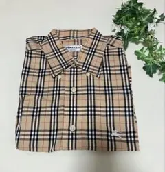 Burberrys ノバチェック 半袖シャツ レディース 7R - メルカリ