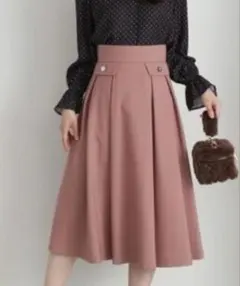 プロポーションボディドレッシング　ベーシックタックフレアスカート　新品未使用