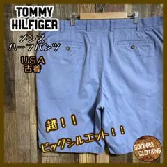 短パン トミーヒルフィガー メンズ ハーフ パンツ 40 チノ USA古着90s