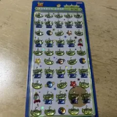 ボンボンドロップシールミニ　リトルグリーンメン　エイリアントイストーリー