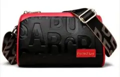 【⭐アクティブ】人気Perfect Lily BLACK＆REDショルダーバッグ