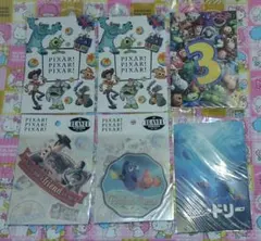 ディズニー PIXAR ポストカード ステッカー