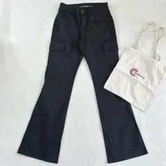 ブラッパーズ◇フレアパンツ ブーツカット コケット グランジ Y2K ギャル S