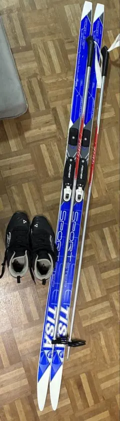 クロスカントリースキー3点セット　190