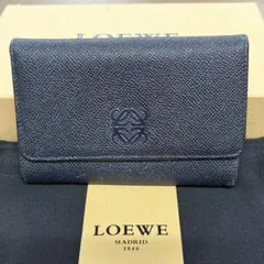 新品同様‼️ ロエベ　LOEWE 財布　二つ折り　折り財布　アナグラム