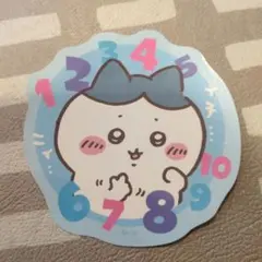 ちいかわ ステッカー 数字 時計デザイン