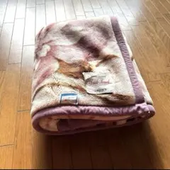 西川産業 二枚合わせ 毛布 ミンクタッチ毛布 厚手 シングル 140×