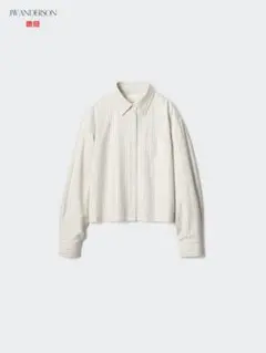 UNIQLO　オックスフォードシャツ　ストライプ　31 BEIGEのサムネイル
