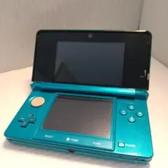 [ジャンク]ニンテンドー3DS ターコイズ 本体のみ