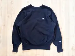 90s Champion リバースウィーブ ブラック 無地 ブランク USA製