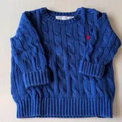 Ralph Lauren ケーブルニットセーター 12M
