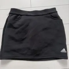 adidas ゴルフ　ブラック スカート インナーパンツ付き
