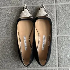 PELLICO パイソンスエードフラットシューズのサムネイル