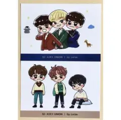 SUPER JUNIOR KRY Ktown4u ステッカー トレカ 2枚セット