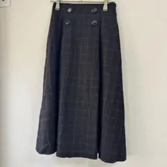 Karl Park Lane カールパークレーン チェック柄 スカート5号W58