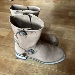 美品 ミハラヤスヒロ インヒールエンジニアブーツ ダメージ加工