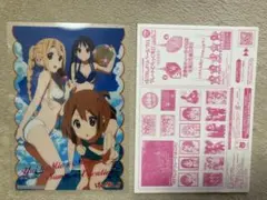 けいおん‼︎ ジャンボカードダス　平沢唯、秋山澪、琴吹紬