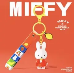 新品未使用 ミッフィー キーホルダー フルーツ柄ストラップ