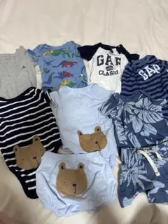 GAP 0〜3m 60 6〜12m 70ベビー服 男の子 ロンパース セット
