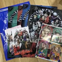 ヒロアカ最強ジャンプクリアファイル4種セットコンプリート　ステッカーポストカード
