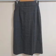 UNIQLO　ユニクロ　グレンチェック　スカート
