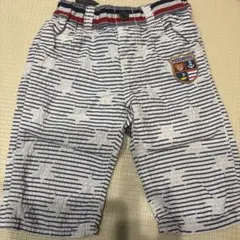 ミキハウス　ストライプ 星柄 ハーフパンツ 110cm