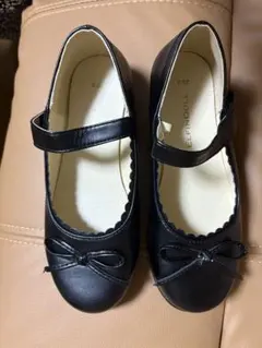 ブラックバレエシューズ 20cm