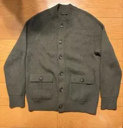 BANANA REPUBLIC ボタン付きカーディガン M オリーブグリーン