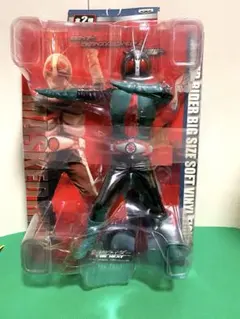 【未開封】仮面ライダー ビッグサイズソフビフィギュア2 〜2号登場編〜　旧2号