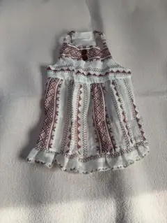 犬と生活 サマーキャミワンピース ホワイト 3のサムネイル