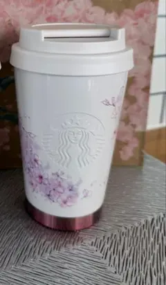 日本限定 SAKURA2025ステンレスTOGOロゴタンブラーベージュ355ml