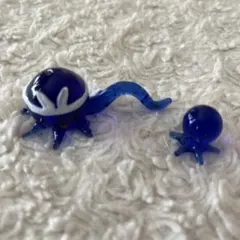 タコ　ガラス細工　ミニチュア　コレクション　工芸品　お土産　オクトパス　セット