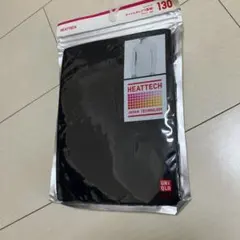 UNIQLO HEATTECH タートルネック長袖 130 ブラック
