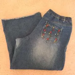 しまむら☆ワイドデニム