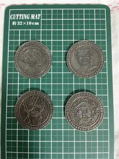 【中古】ONE PIECE ワンピース　ルフィ　サンジ　ゾロ　チョッパー　メダル