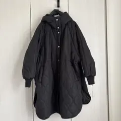 r.p.s キルティングコート　アウター　ブラック