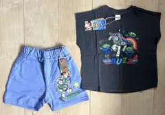 新品 トイストーリー ピクサー ディズニー 90cm 綿100％ 半袖 ズボン